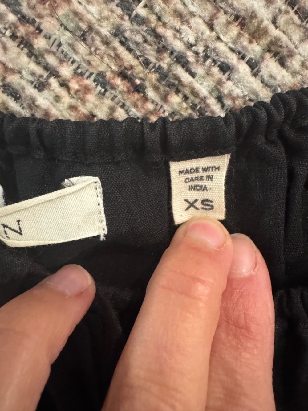 DOEN Hera black top xs - Picture 4 of 4